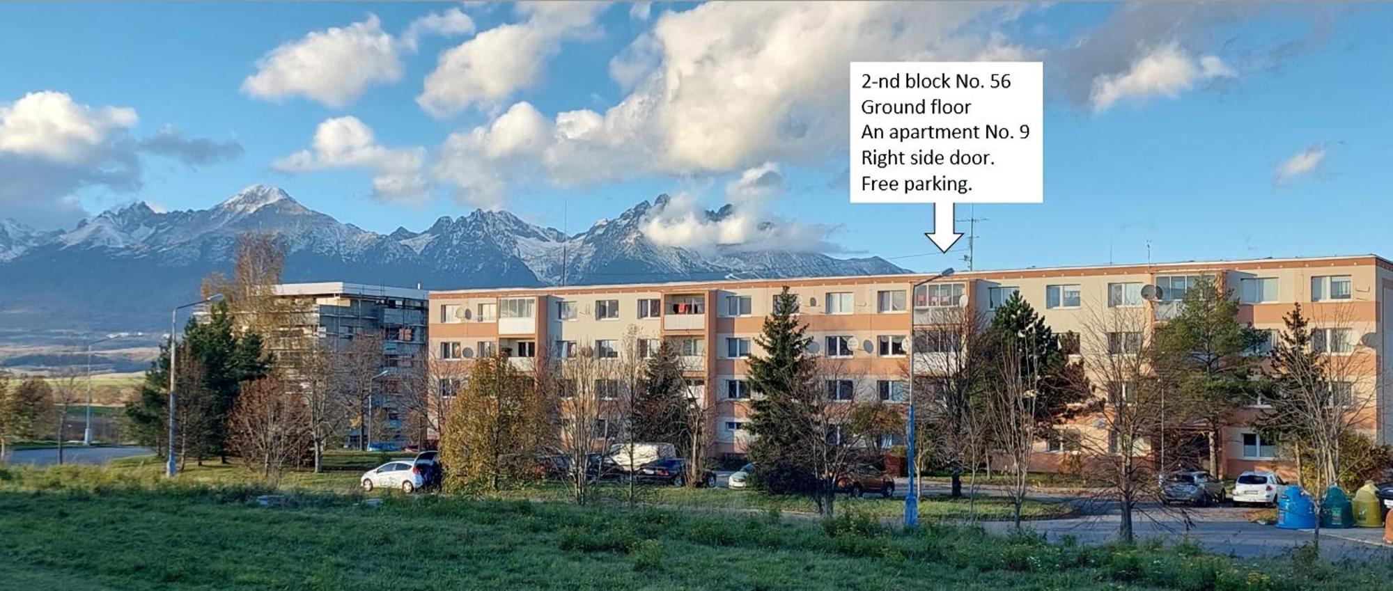 Karki Music Apartment Poprad Exterior foto